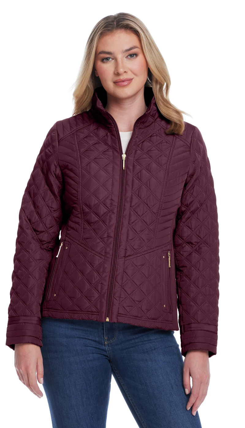 QUILTED JACKET WITH SIDE STRETCH - Image 8
