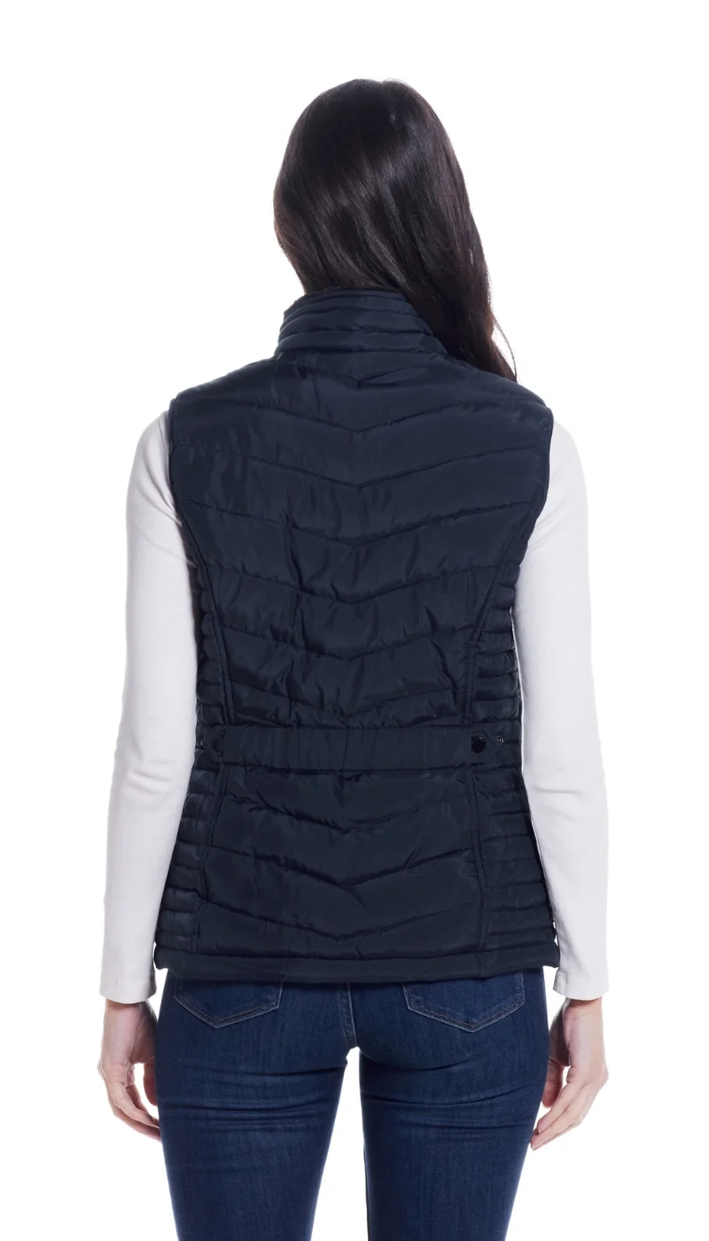 QUILTED PUFFER VEST WITH PLUSH LINING - Image 7