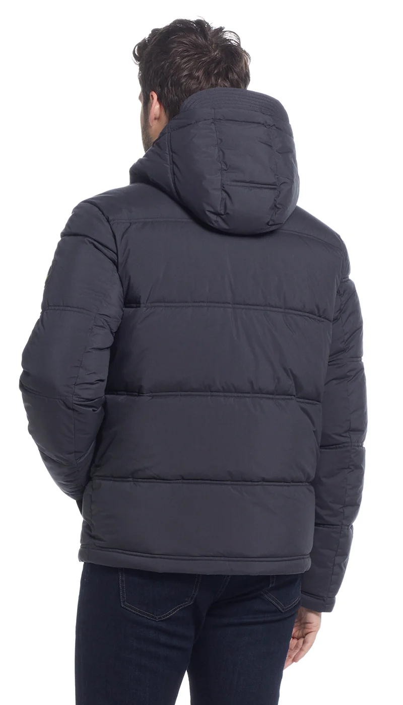 QUILTED PUFFER WITH ATTACHED HOOD - Image 24