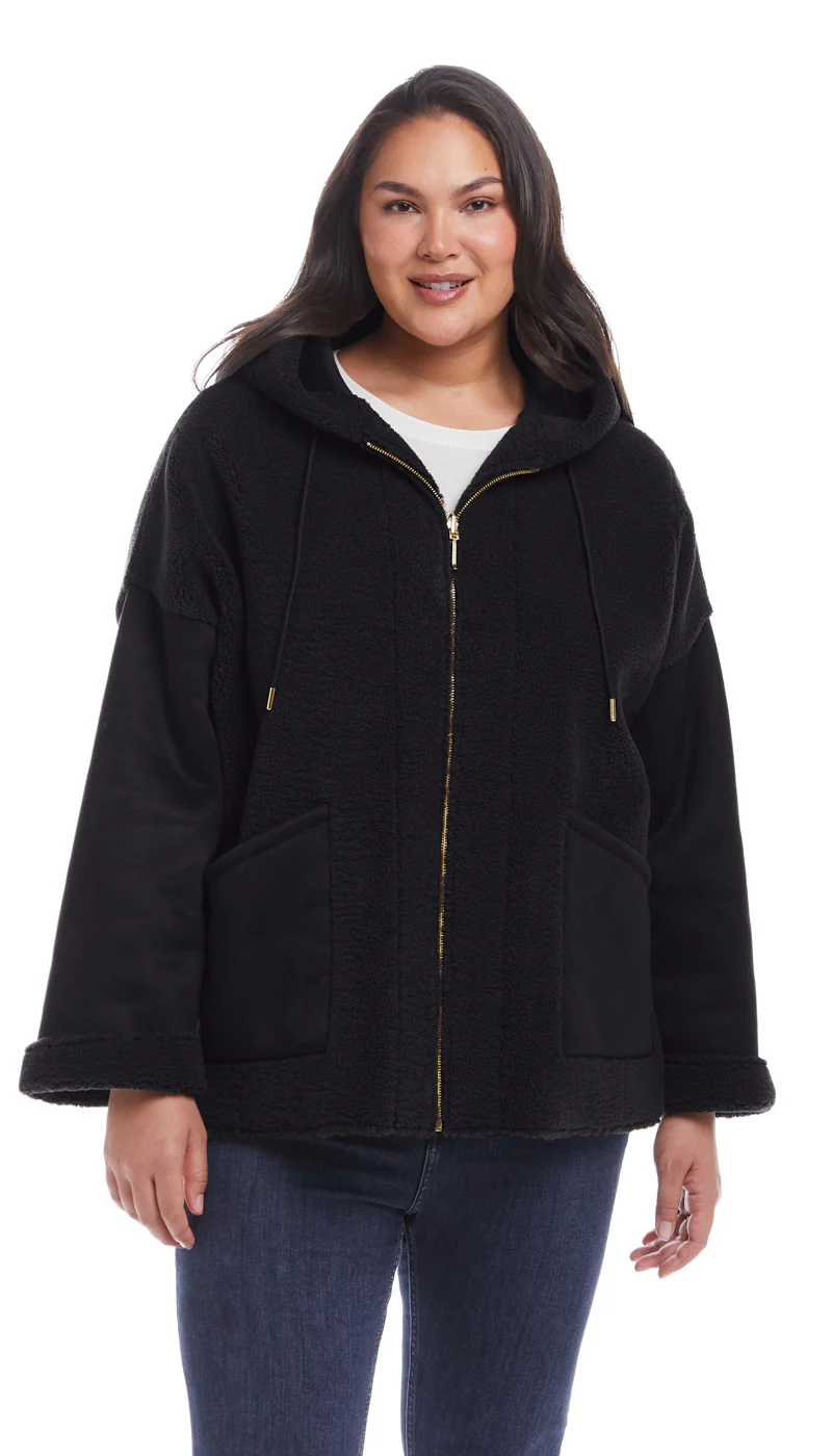 REVERSIBLE FAUX SHEARLING - Image 10