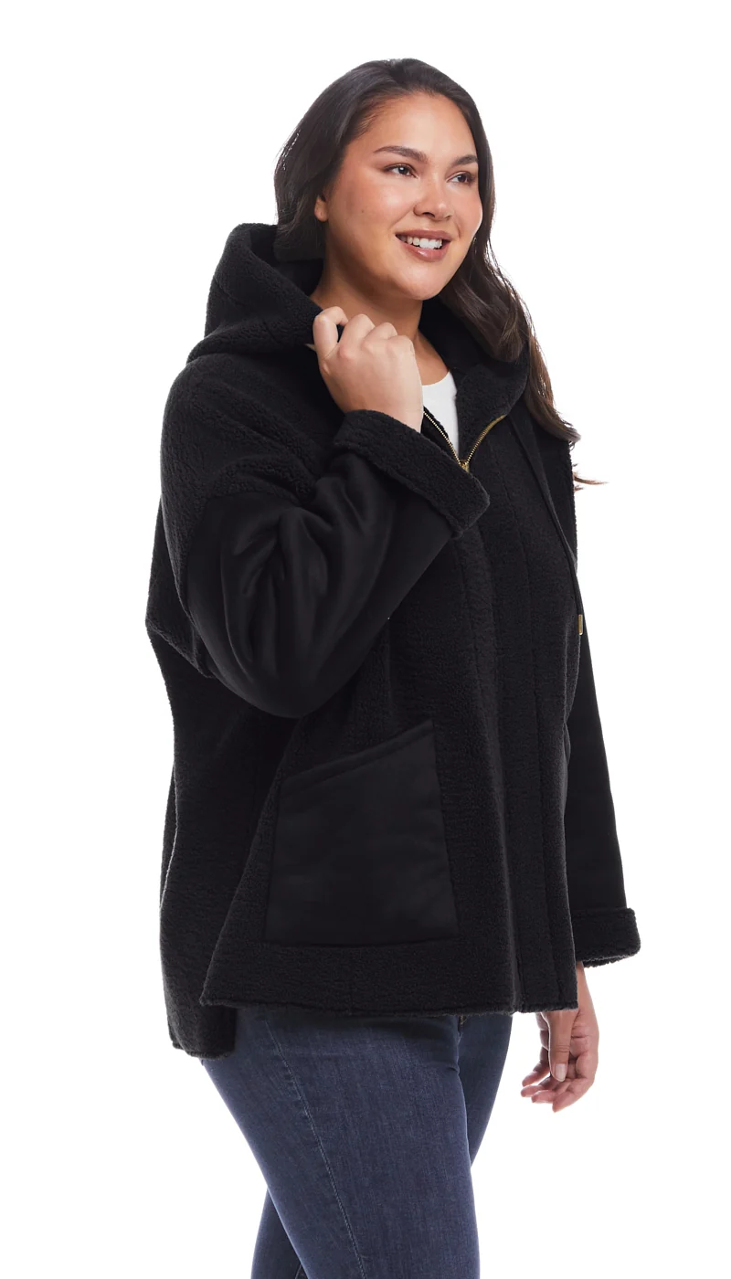 REVERSIBLE FAUX SHEARLING - Image 13