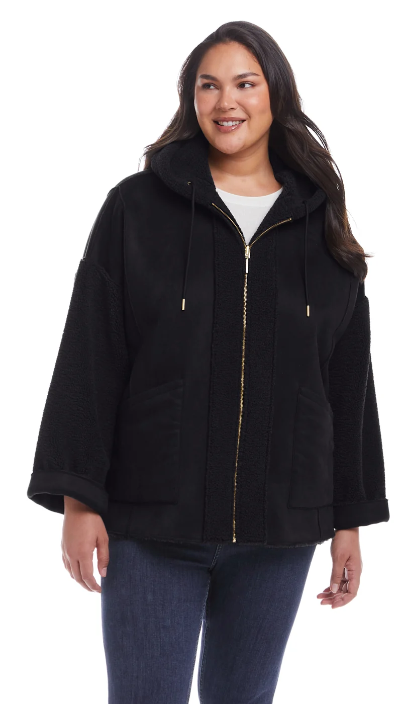 REVERSIBLE FAUX SHEARLING - Image 17
