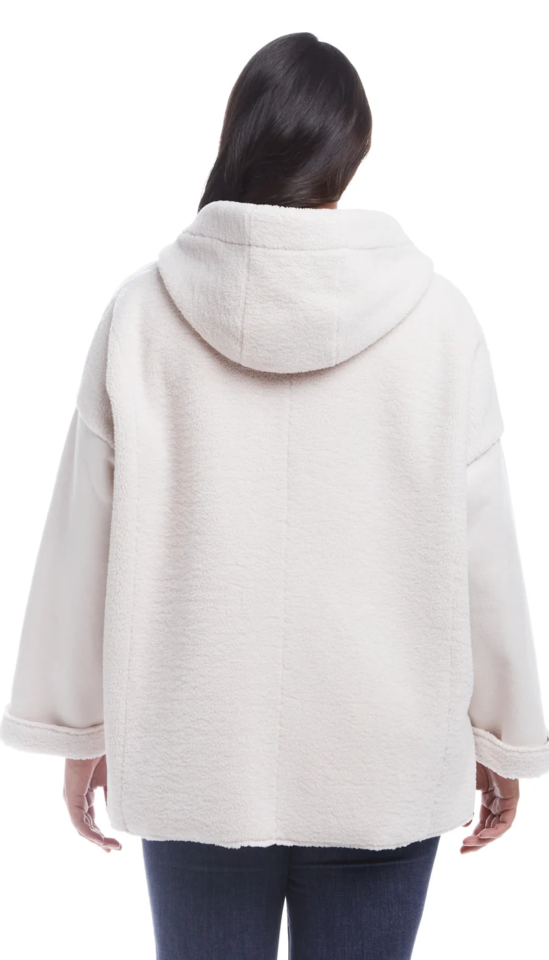 REVERSIBLE FAUX SHEARLING - Image 20