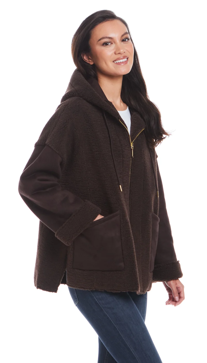 REVERSIBLE FAUX SHEARLING - Image 14