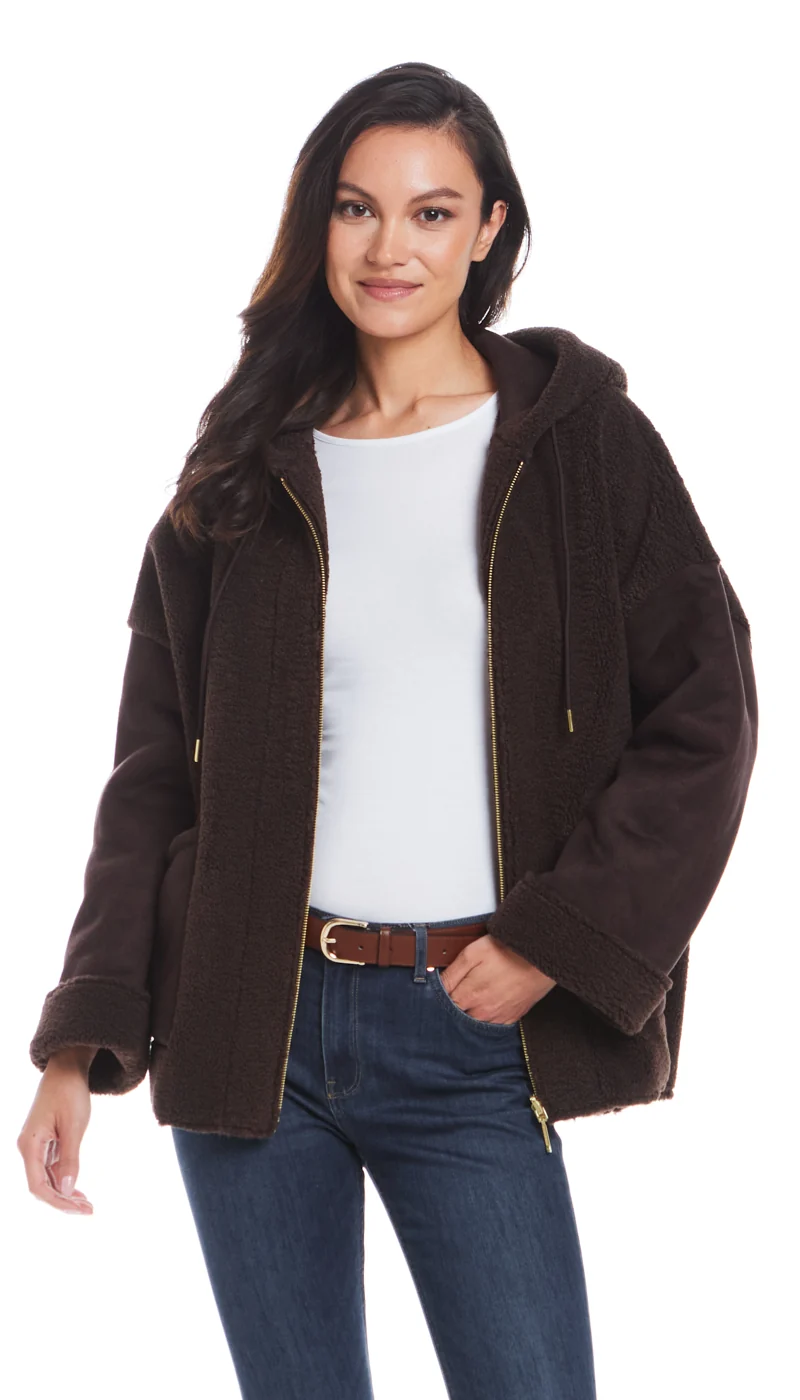 REVERSIBLE FAUX SHEARLING - Image 18