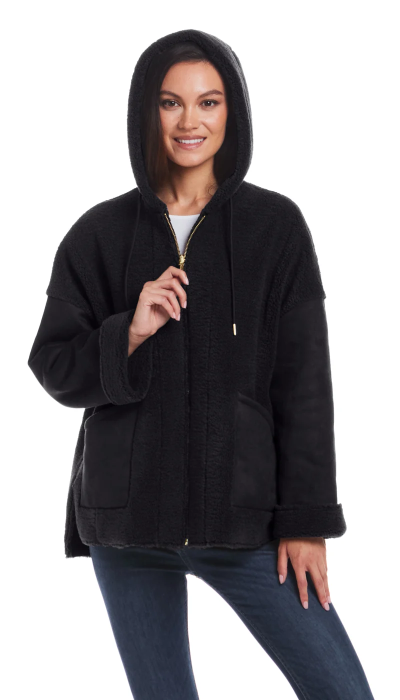 REVERSIBLE FAUX SHEARLING - Image 26