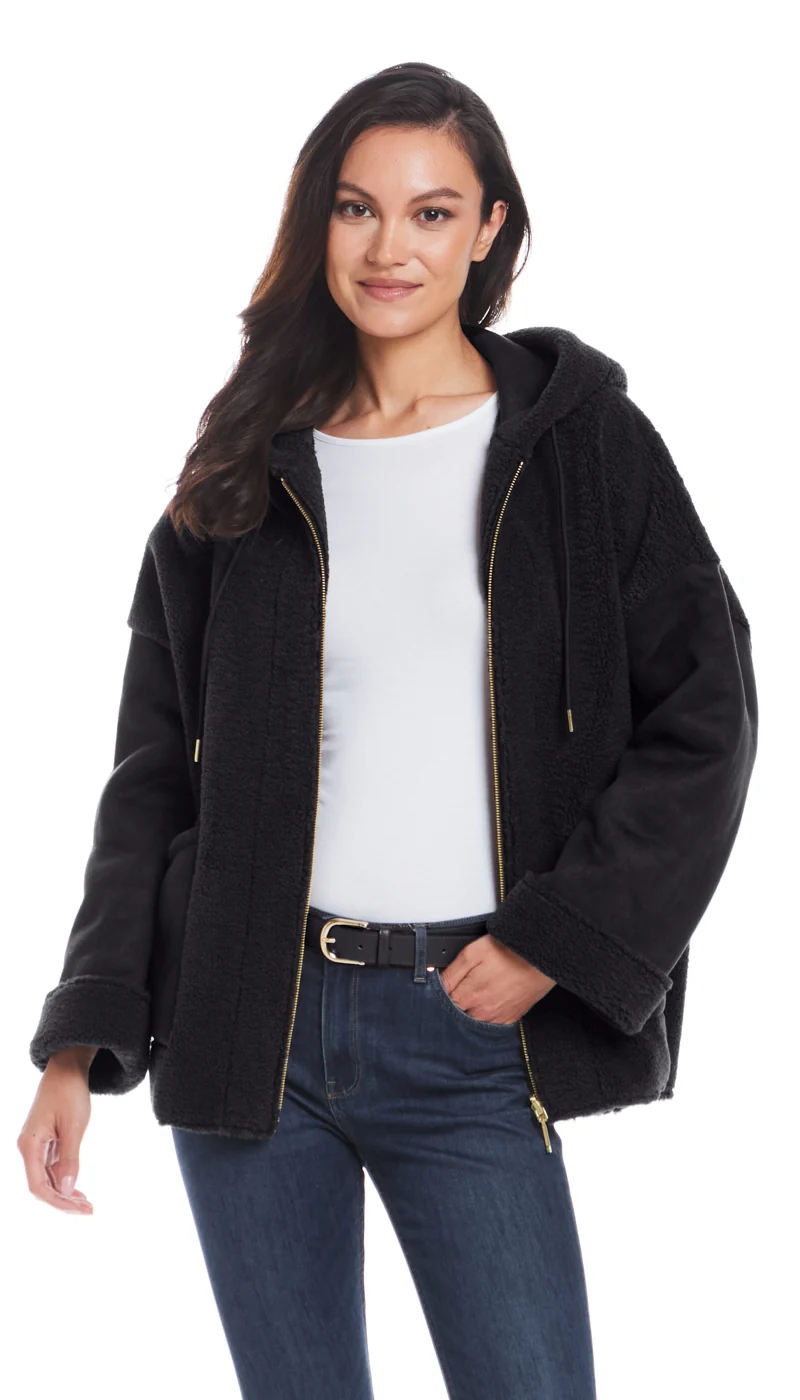 REVERSIBLE FAUX SHEARLING - Image 28