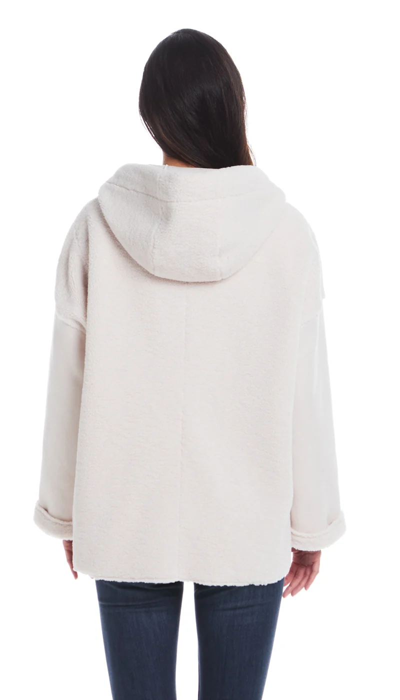 REVERSIBLE FAUX SHEARLING - Image 3