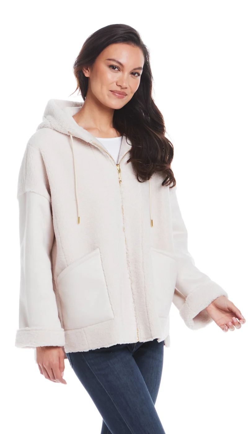 REVERSIBLE FAUX SHEARLING - Image 4