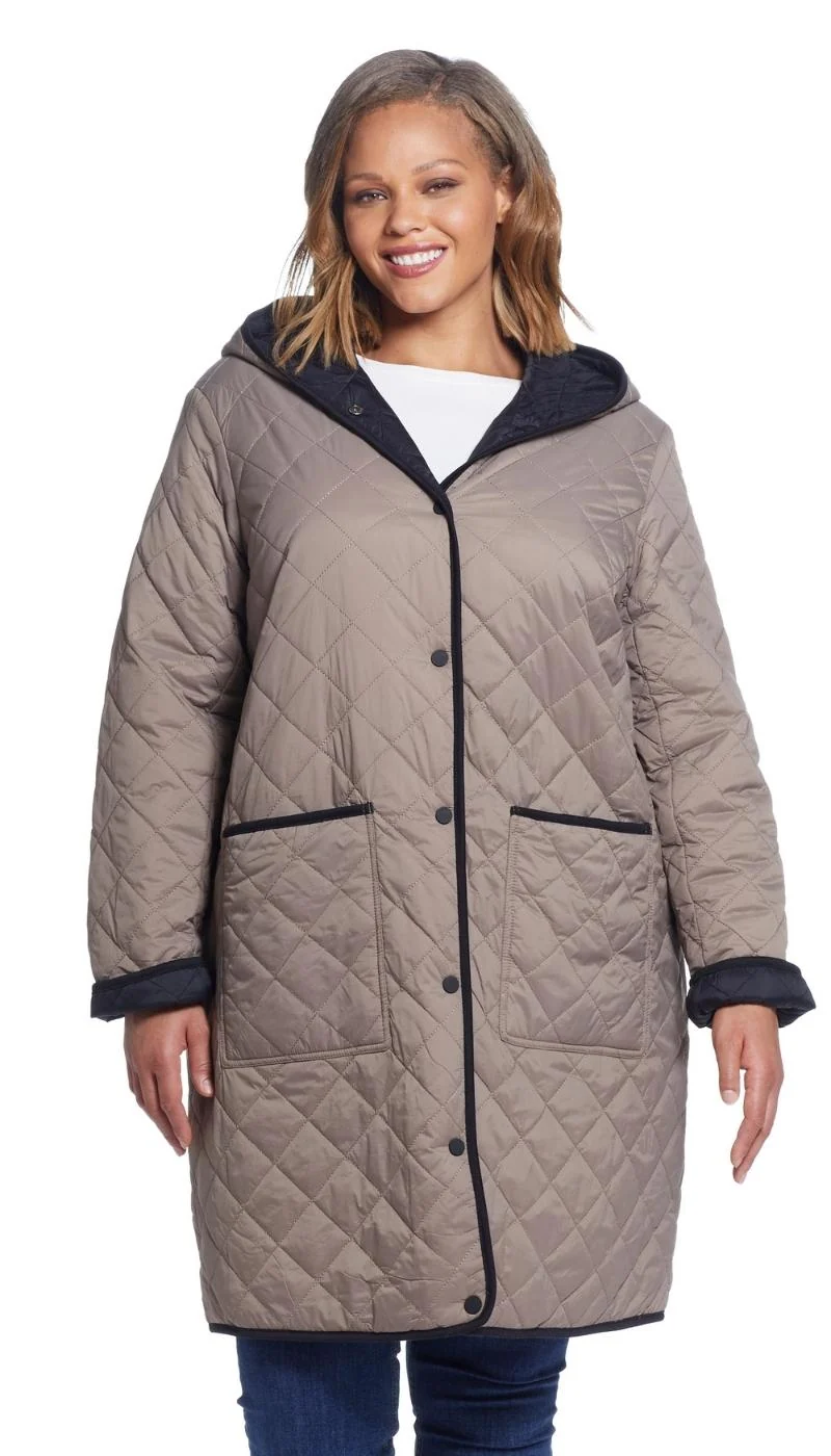 REVERSIBLE HOODED DUFFLE - Image 16
