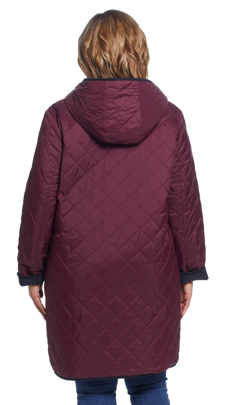 REVERSIBLE HOODED DUFFLE - Image 3