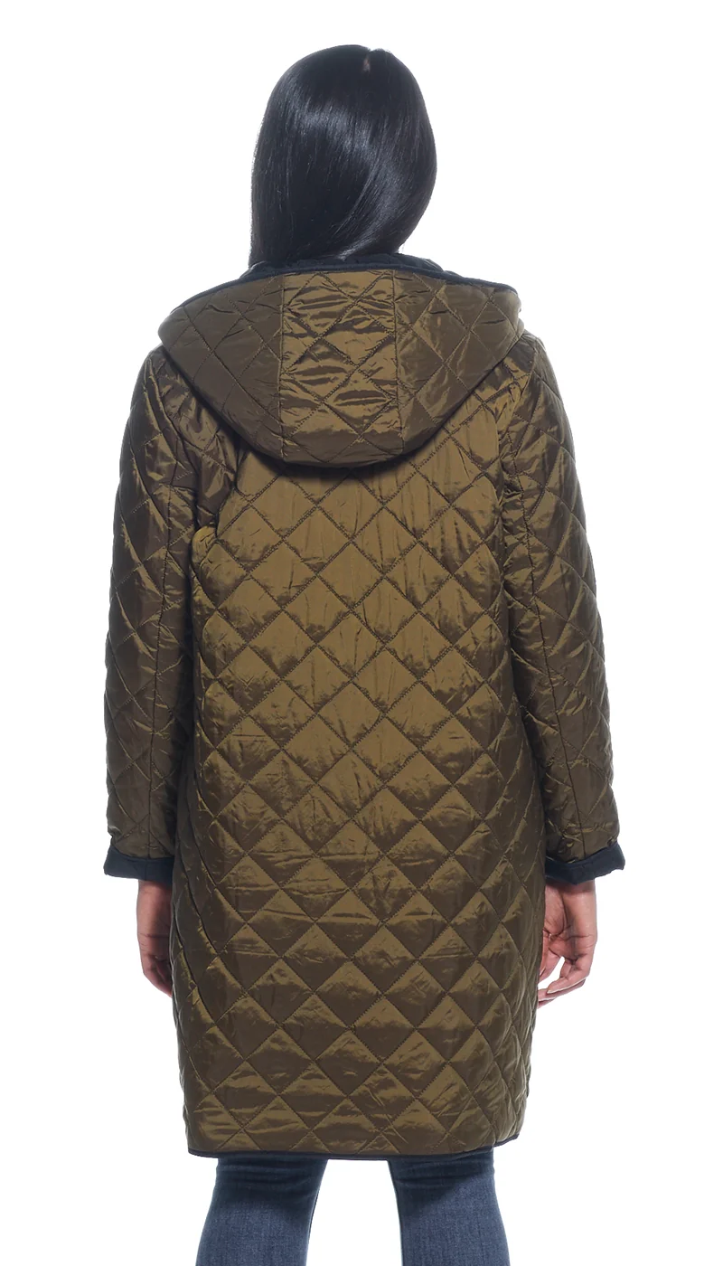 REVERSIBLE HOODED DUFFLE - Image 25