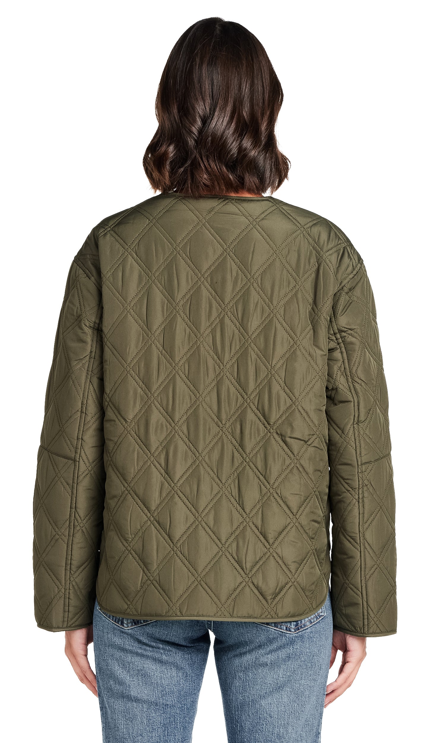 COLLARLESS QUILTED JACKET - Image 17