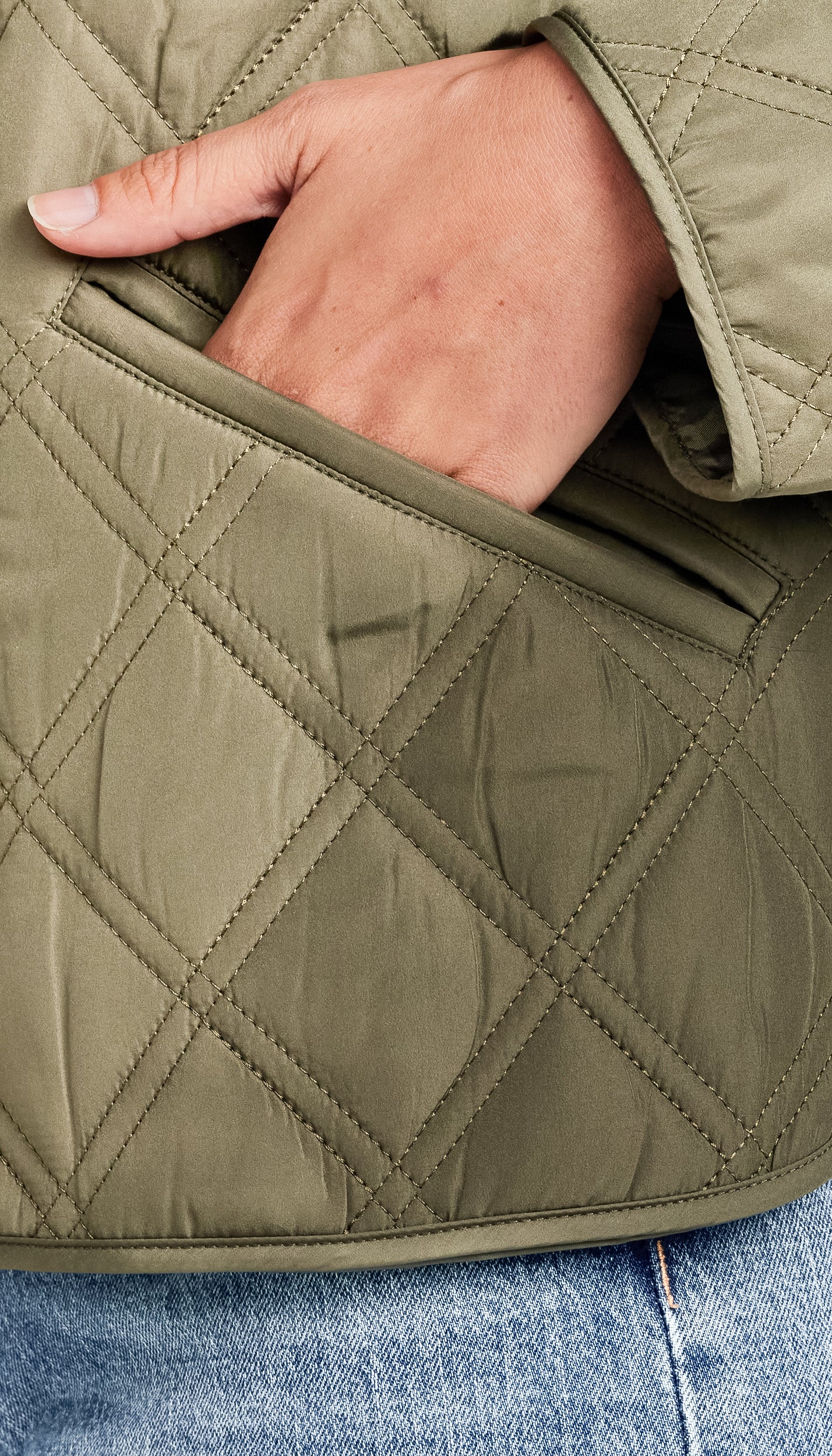 COLLARLESS QUILTED JACKET - Image 22