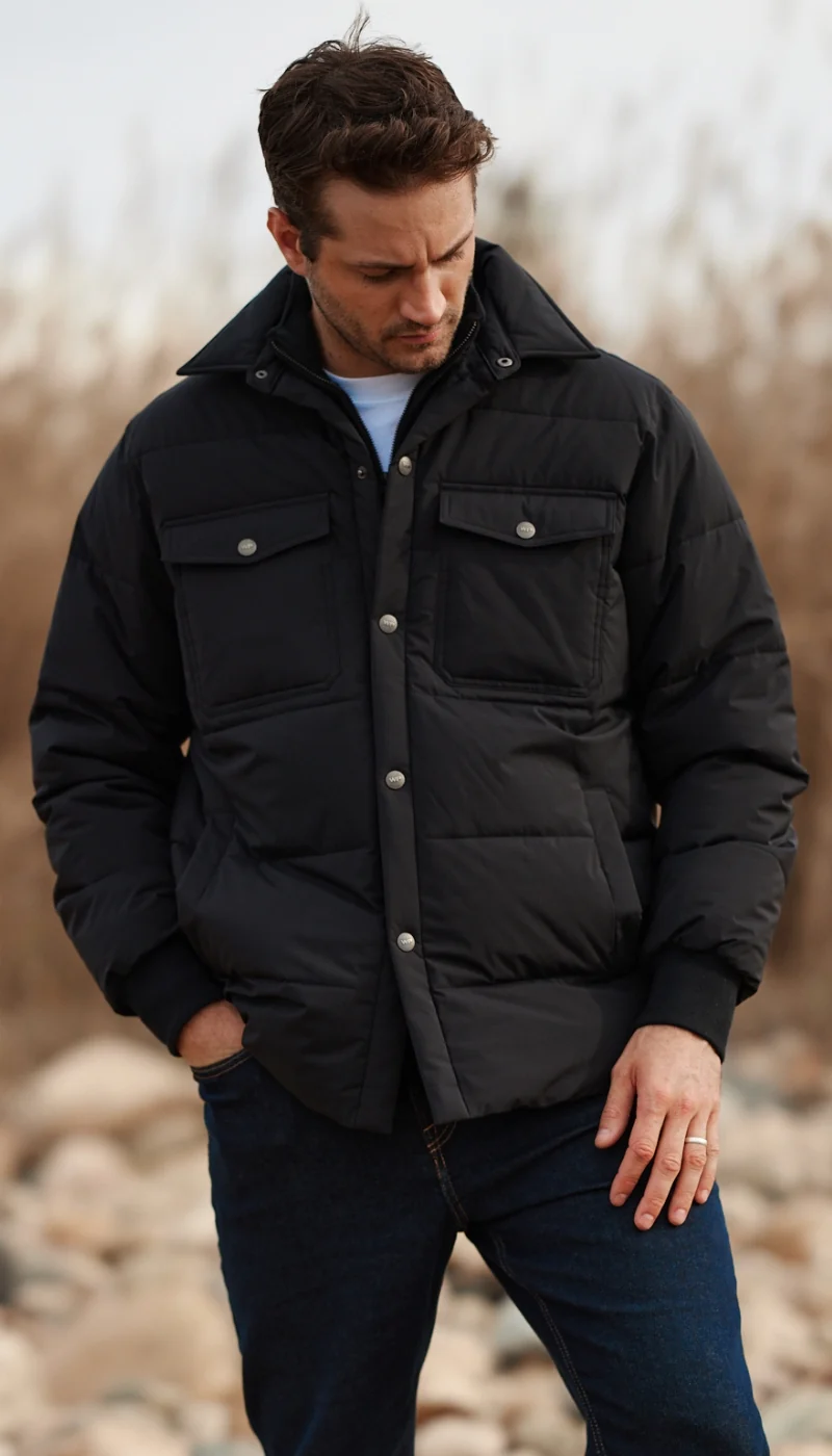 STRETCH FLEX PUFFER SHIRT JACKET - Image 12