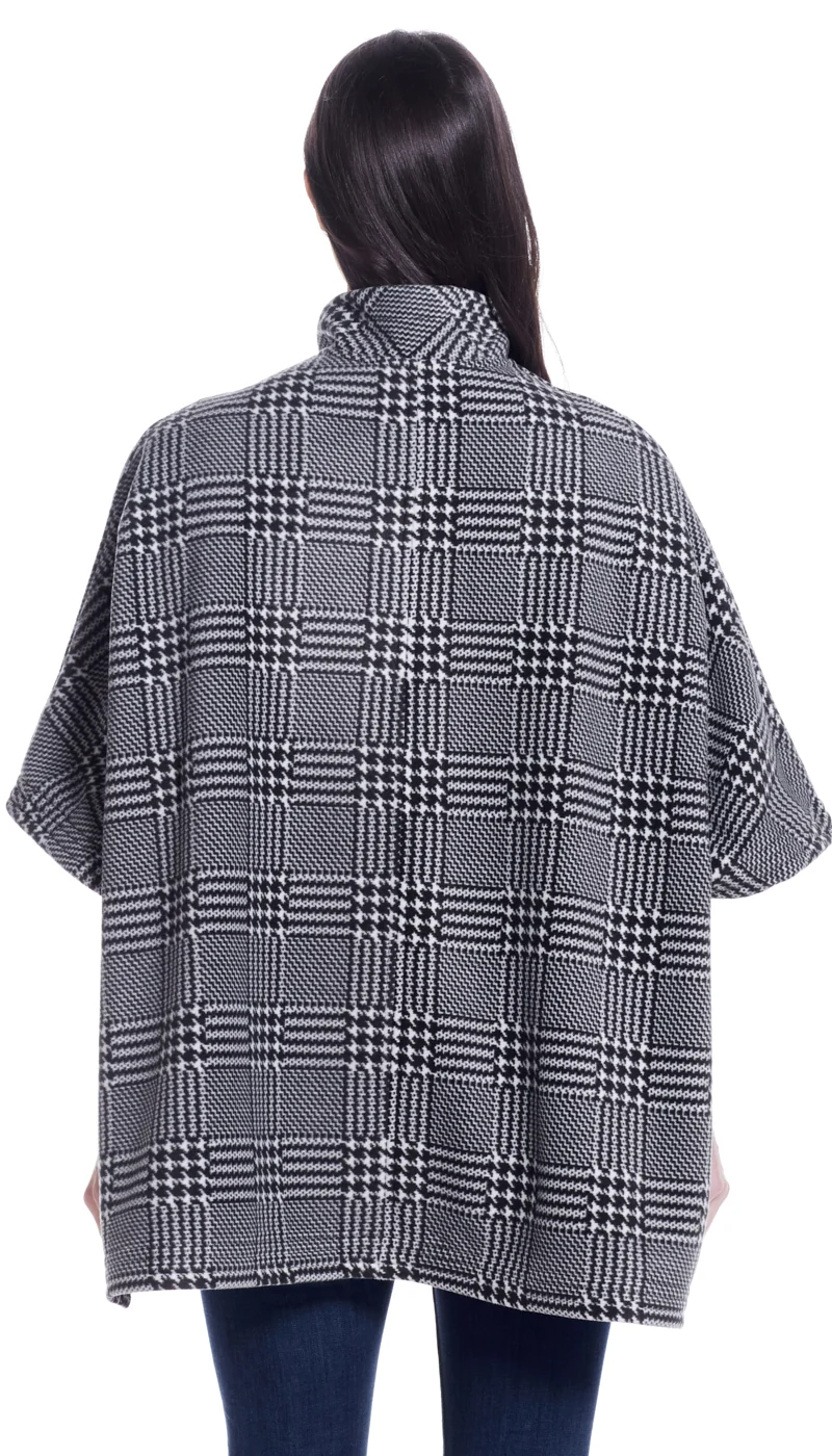 ZIP FLEECE PONCHO - Image 9